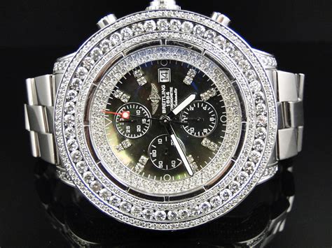 breitling diamond watch.